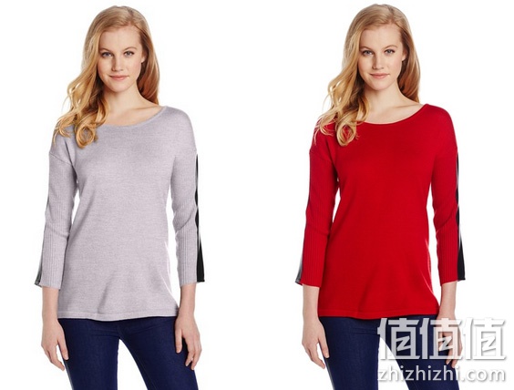 Calvin Klein 卡尔文•克莱恩女士套头羊毛衫