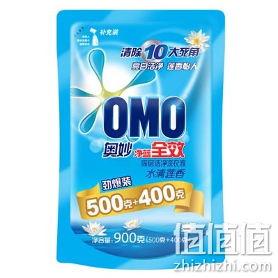 奥妙净蓝全效洗衣液