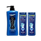凌仕(LYNX)男士醒体沐浴露 600ml+清扬洗发露100ml*2 亚马逊中国价格