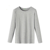 男士纯棉长袖圆领T恤