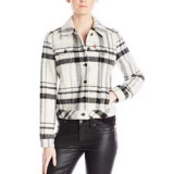 半价再7.5折：Levi's 李维斯 Plaid 女士格子羊毛夹克 美国 Amazon