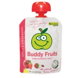 Buddy Fruits 水果伙伴 混合水果泥（苹果草莓 90g） 蜜芽宝贝价格