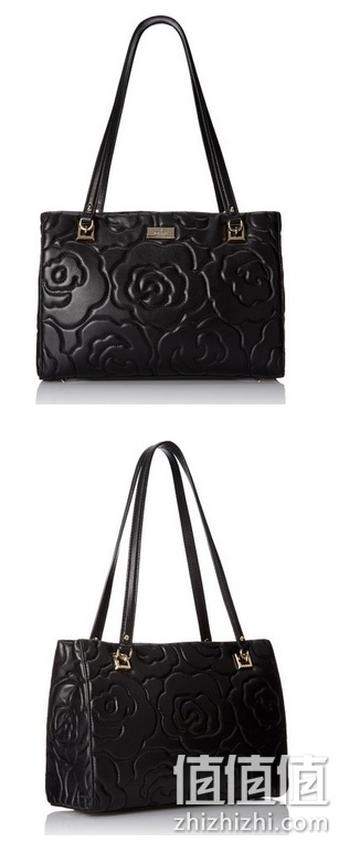 Kate Spade 凯特•丝蓓 Sedgewick Lane Rose 玫瑰花纹女士真皮挎包