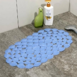 富和 浴室防滑垫卵石PVC地垫（37*67cm）