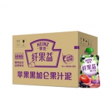 亨氏 纤果益 苹果黑加仑果汁泥 130g*24袋*2箱 1号店价格
