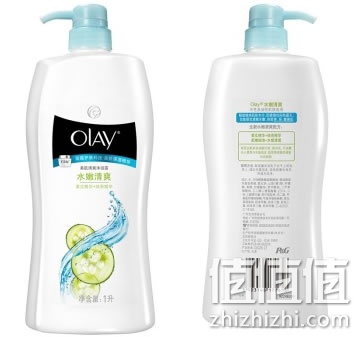 玉兰油水嫩清爽沐浴露1000ML