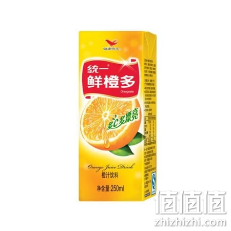 统一鲜橙多250ml*24盒/箱