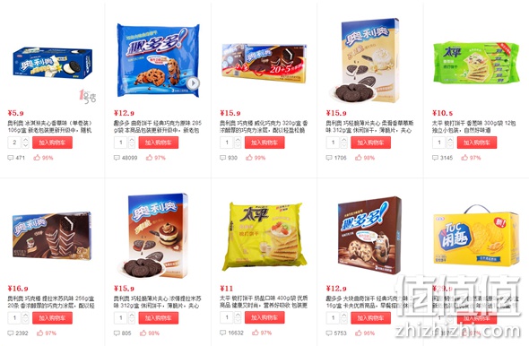 休闲零食满69减20