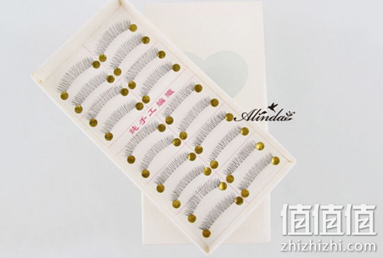 阿林达台湾纯手工交叉裸妆假睫毛