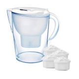 Brita 碧然德 滤水壶 德国进口 Marella Cool 2.4L 一壶4芯 亚马逊中国价格