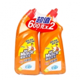 威猛先生 柠檬草香洁厕液 600g*2瓶 1号店价格