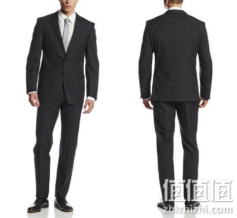 Calvin Klein 卡尔文•克莱恩男士100%羊毛西服套装