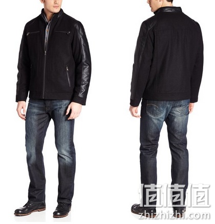 CK(卡尔文•克莱恩 Calvin Klein)男士羊毛混纺夹克