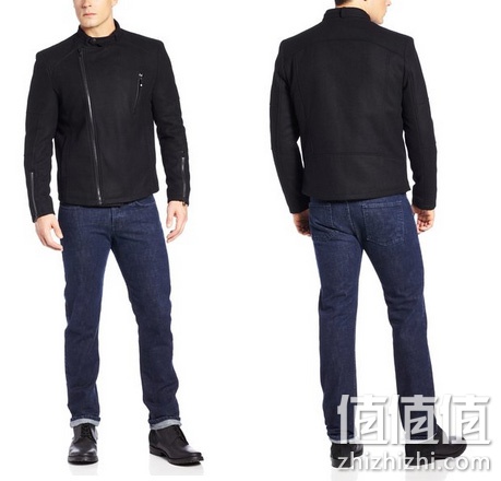 Kenneth Cole 凯尼斯•柯尔男款羊毛混纺夹克