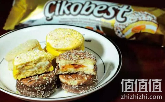 咔咔莎椰蓉香蕉原味黑白巧克力夹心软饼干