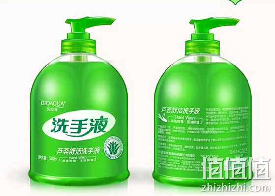 泊泉雅芦荟消毒护理洗手液