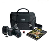 史低价：Nikon 尼康 D5200 单反相机+18-55mm 和 55-200mm 双头套机 美国 Amazonm