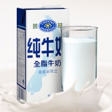田园 全脂牛奶1L*12盒 京东商城价格