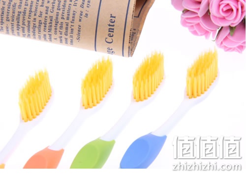 思诚双层超细软毛成人牙刷