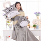 呼多玩具 龙猫抱枕公仔