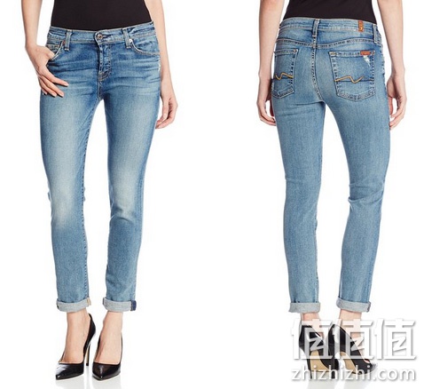 Sevens (7 For All Mankind) 赛文•弗奥曼德女士修身牛仔裤