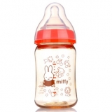 啾啾 耐高温米菲宽口径PPSU奶瓶160ml 京东商城价格