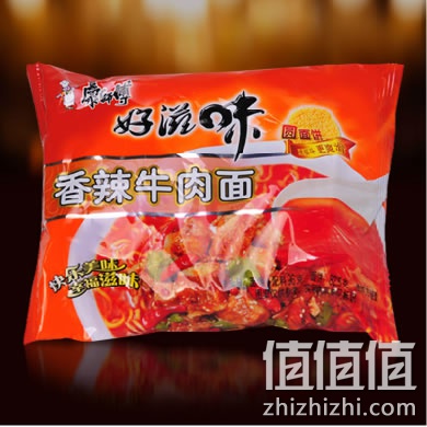 康师傅香辣牛肉面