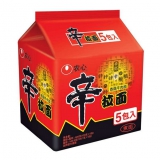 农心 辛拉面五连包 120g*5包 苏宁易购价格