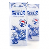荷高 全脂纯牛奶 200ml*30盒/箱 京东商城价格