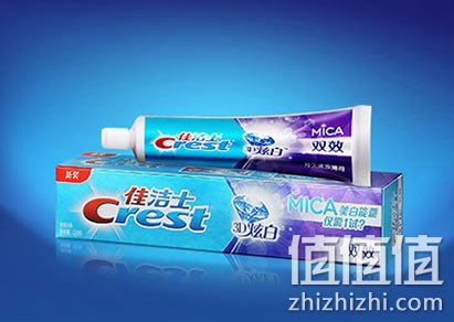 佳洁士炫白双效牙膏