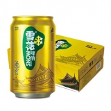 雪花啤酒 8度纯生330ml*24听 京东商城价格