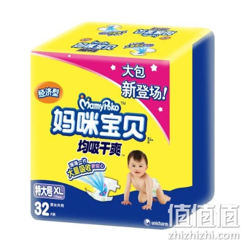 妈咪宝贝均吸干爽纸尿裤