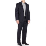 CK (卡尔文•克莱恩 Calvin Klein) 男款全羊毛修身西装 美国 Amazon