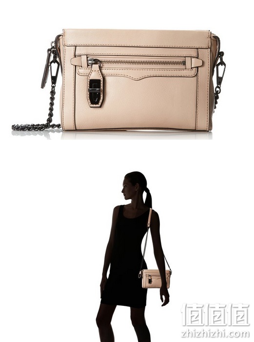 Rebecca Minkoff 瑞贝卡•明可弗 Mini Crosby 女士迷你单肩包