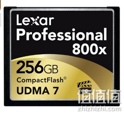 Lexar 雷克沙 Professional 专业系列 800X 256G CF卡