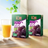 汇源 100%葡萄汁 200ml*24盒 京东商城价格