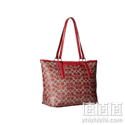 COACH Signature Coated Canvas Ward Tote