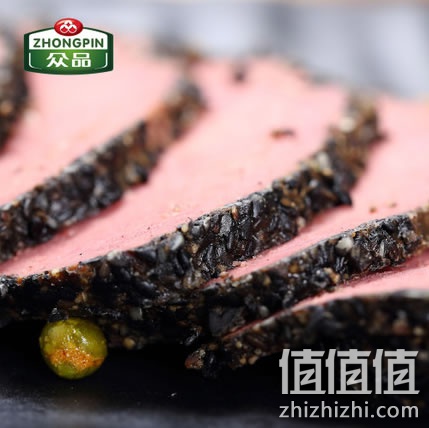 众品黑椒牛肉熏煮火腿