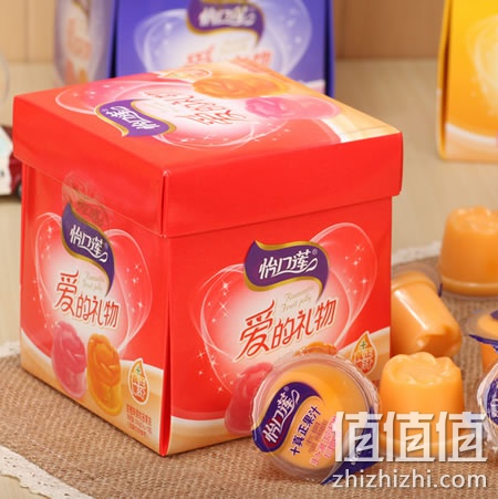 怡口莲果粒多果冻