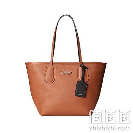This item is subject to quantity limitations. Please Note: COACH™ items cannot be shipped to military addresses (APO or FPO) and addresses in Hawaii, the Virgin Islands, Guam or any other locations outside of the continental US. Sophisticated and lightweight in textured leather, this easy-to-wear and aptly named tote is made for a woman in motion. A modern, flared shape and oversized versions of the original Coach strap anchors add playful proportions to its spacious design. Leather. Inside zip, cell phone and mutlifunction pockets. Zip-top closure, fabric lining. Handles with 10" drop. Imported. Measurements: Bottom Width: 10 in