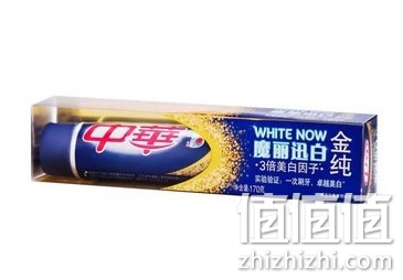 中华金纯魔丽迅白牙膏