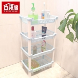 浴室卫生间落地四层置物架