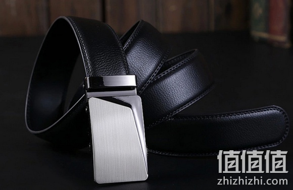 D1男士牛皮自动扣腰带