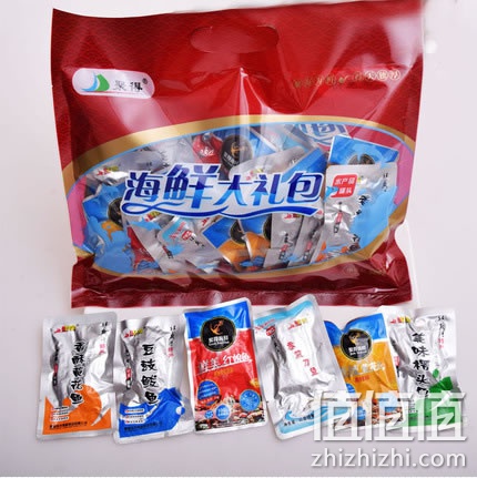 聚得海鲜零食年货大礼包