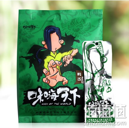 味嗨天下温州特产香辣鸭舌头