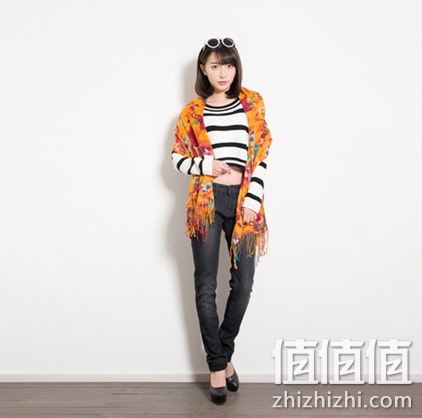 女士加绒小脚牛仔裤
