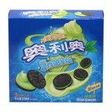 奥利奥 冰淇淋夹心饼干（抹茶味）318g/盒 苏宁易购价格