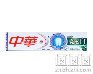 中华瓷感白牙膏