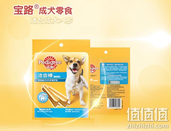 宝路犬用洁齿棒