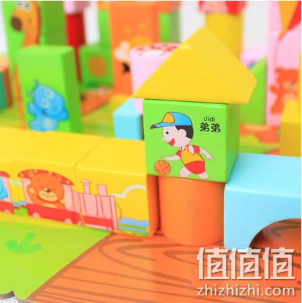 米米智玩桶装积木玩具
